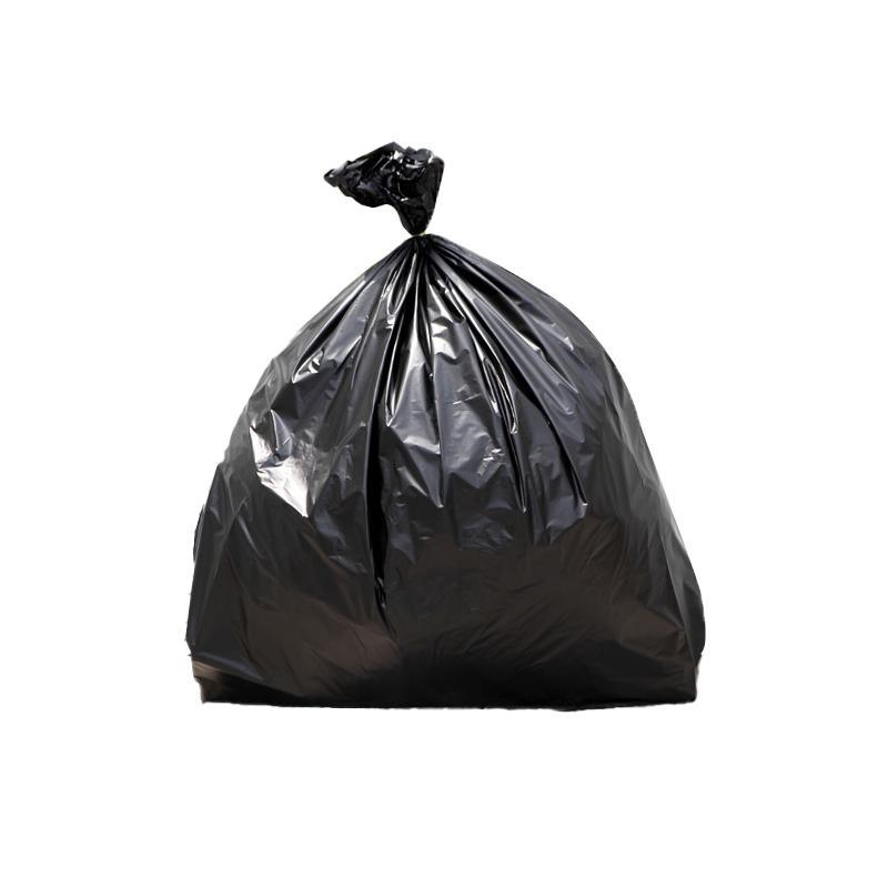 Durable large bin bags with drawstring closure