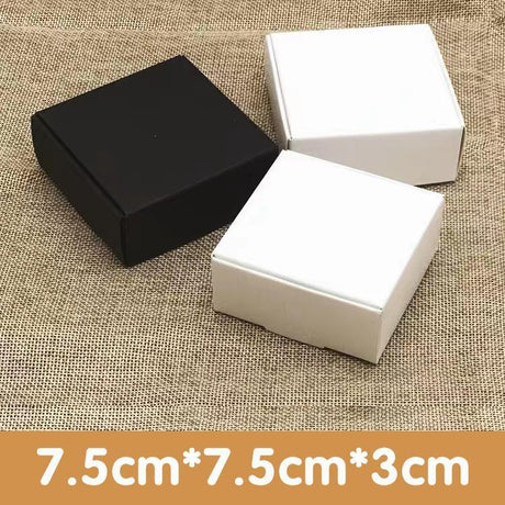 Front view of a high-quality paper box in a minimalistic design