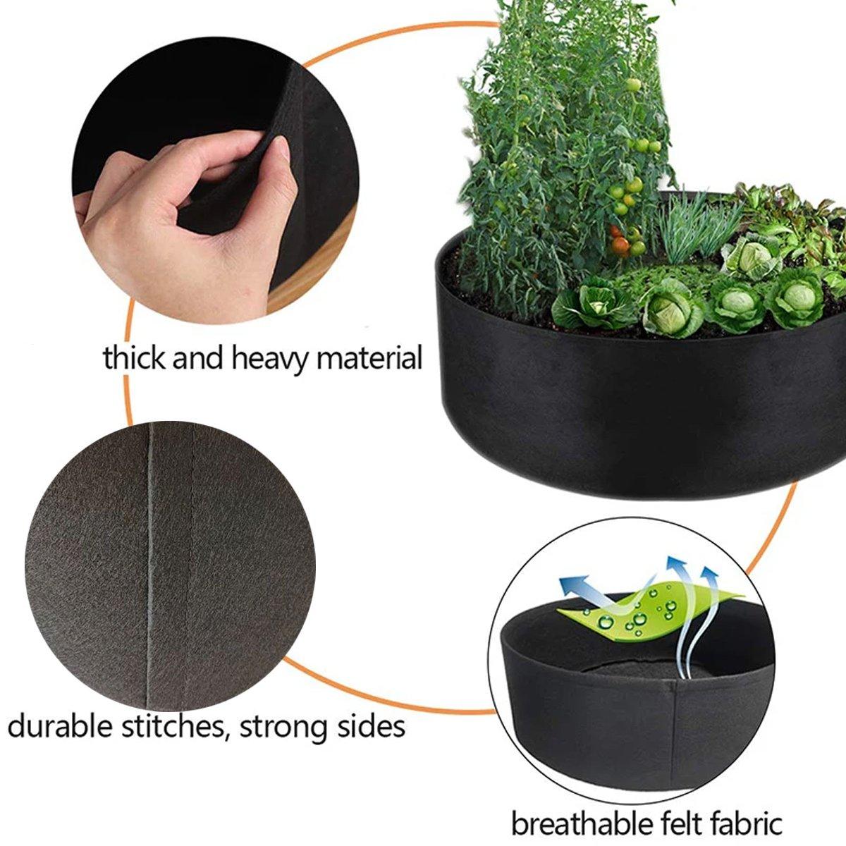 Discover the Versatile Felt Grow Bags for Dynamic Gardening