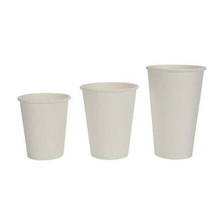 High-quality disposable coffee cups and lids for convenient beverage service.