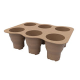 Nursery pots for plant growth