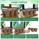 Nursery pots for plant growth