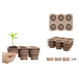 Nursery pots for plant growth