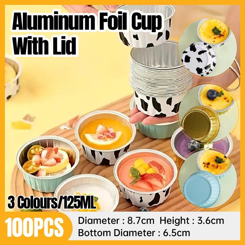 Durable and Convenient Aluminum Foil Pudding Cup for All Your Baking Needs