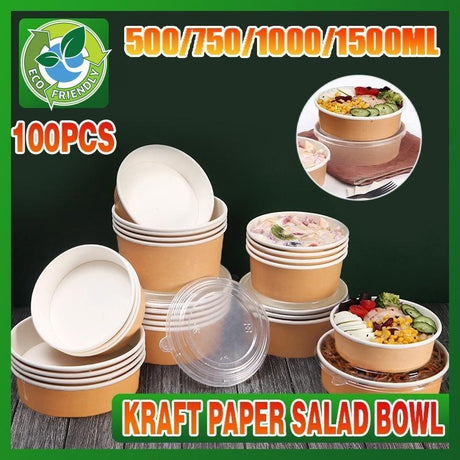 Durable and convenient take away containers for food storage.