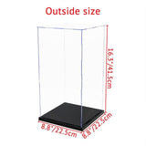 Durable and elegant acrylic display case for showcasing collections