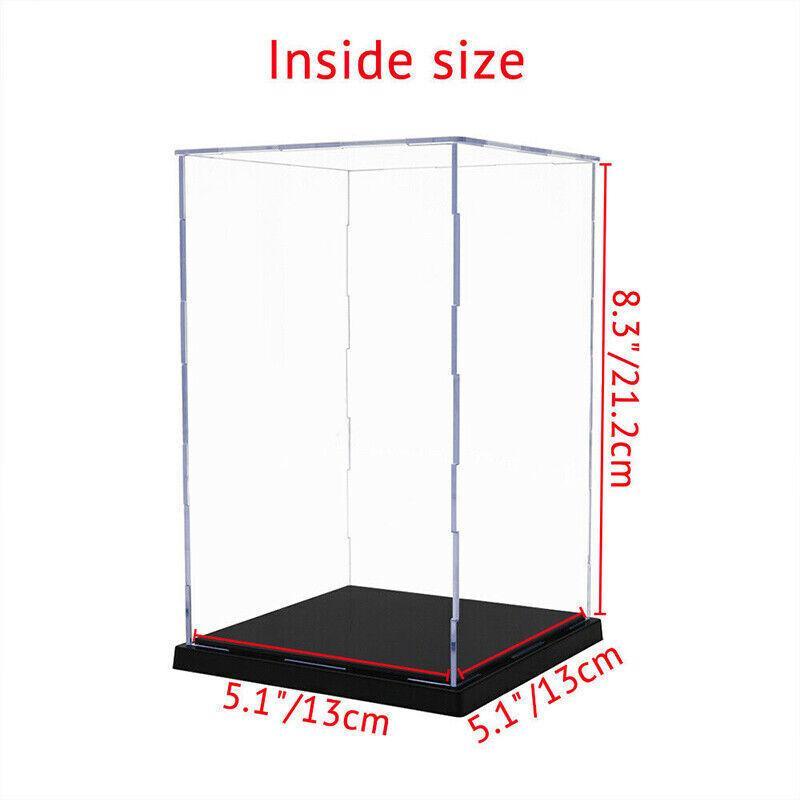 Durable and elegant acrylic display case for showcasing collections