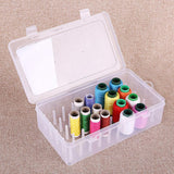 Durable and organised thread storage box for sewing supplies