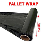 Durable and stretchable pallet wrap for secure packaging