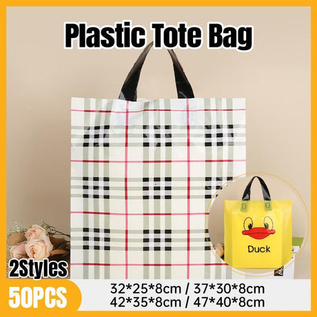 Durable and Versatile Plastic Shopping Bags