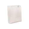 Eco-friendly paper lunch bags in natural white color