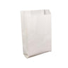 Eco-friendly paper lunch bags in natural white color