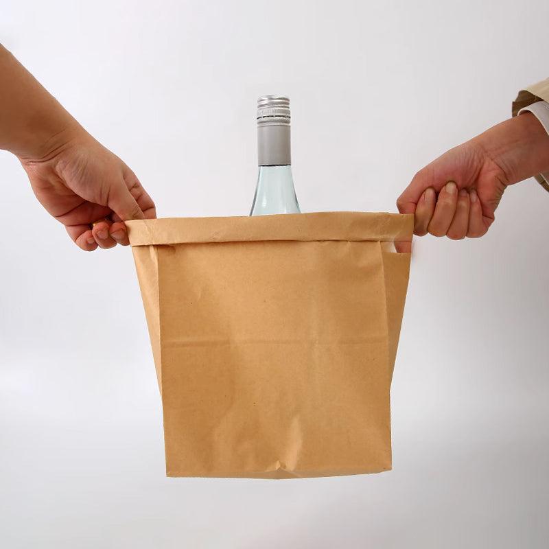 Eco-friendly brown paper bags