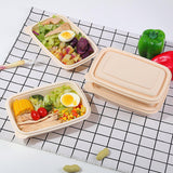 Eco-Friendly Corn Starch Lunch Boxes for Sustainable Meal Packaging