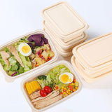 Eco-Friendly Corn Starch Lunch Boxes for Sustainable Meal Packaging