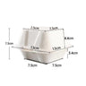 White-4inches-100pcs