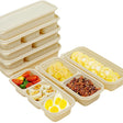 Eco-Friendly Disposable Lunch Box for Convenient Meals