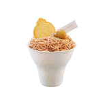 Eco-Friendly Disposable Sugarcane Pulp Ice Cream Cups - 50pcs