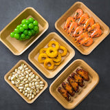 Eco-Friendly Kraft Food Trays for Convenient Serving