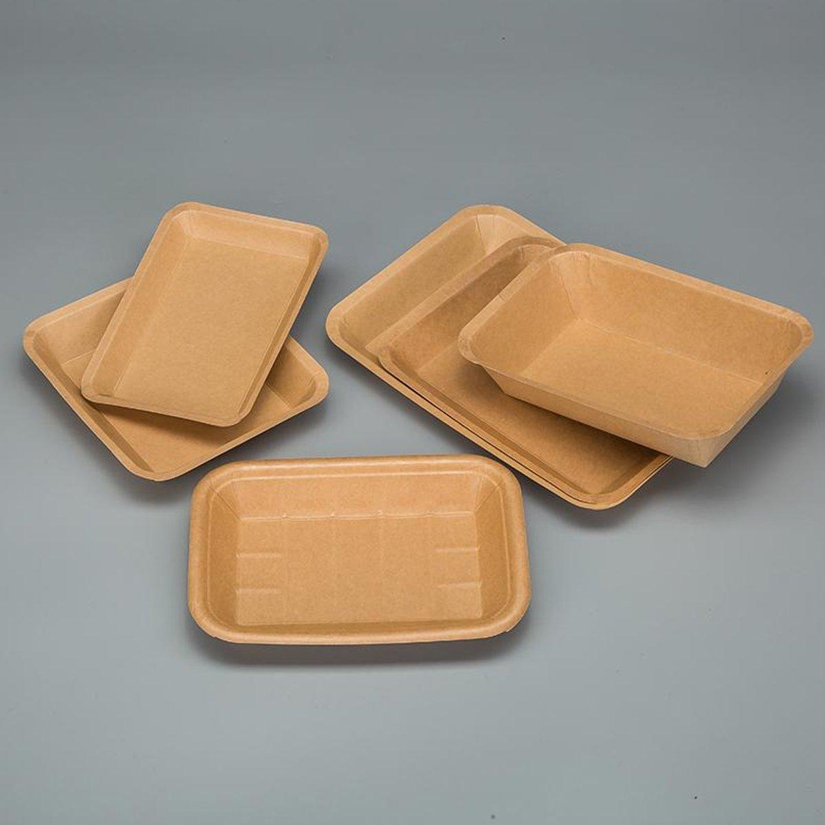 Eco-Friendly Kraft Food Trays for Convenient Serving