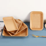 Eco-Friendly Kraft Food Trays for Convenient Serving