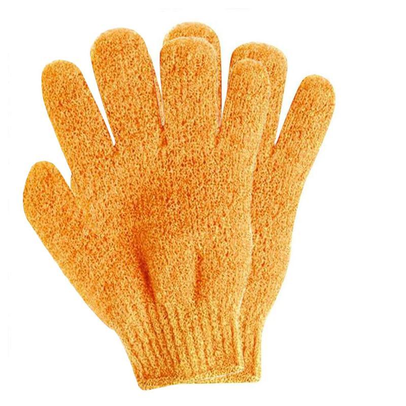 Effective and gentle exfoliating body mitt for smooth skin