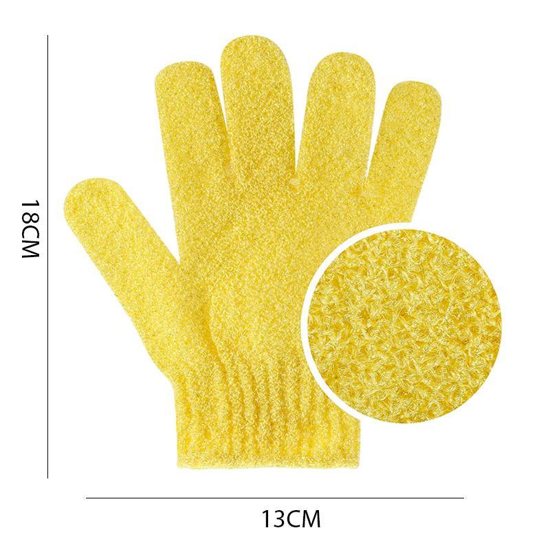 Effective and gentle exfoliating body mitt for smooth skin