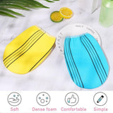 Effective and gentle exfoliating mitt for smooth skin