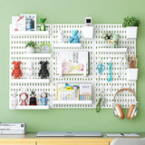 Efficient Peg Board and Hooks Storage Solution