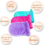 Soft and reusable makeup remover cloth for gentle and effective cleansing