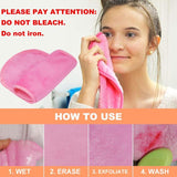 Soft and reusable makeup remover cloth for gentle and effective cleansing