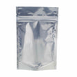 A variety of small items neatly organized in clear small zip bags, showcasing their versatility and convenience