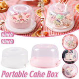 Effortlessly Transport Your Cakes with a Reusable PP Portable Cake Box