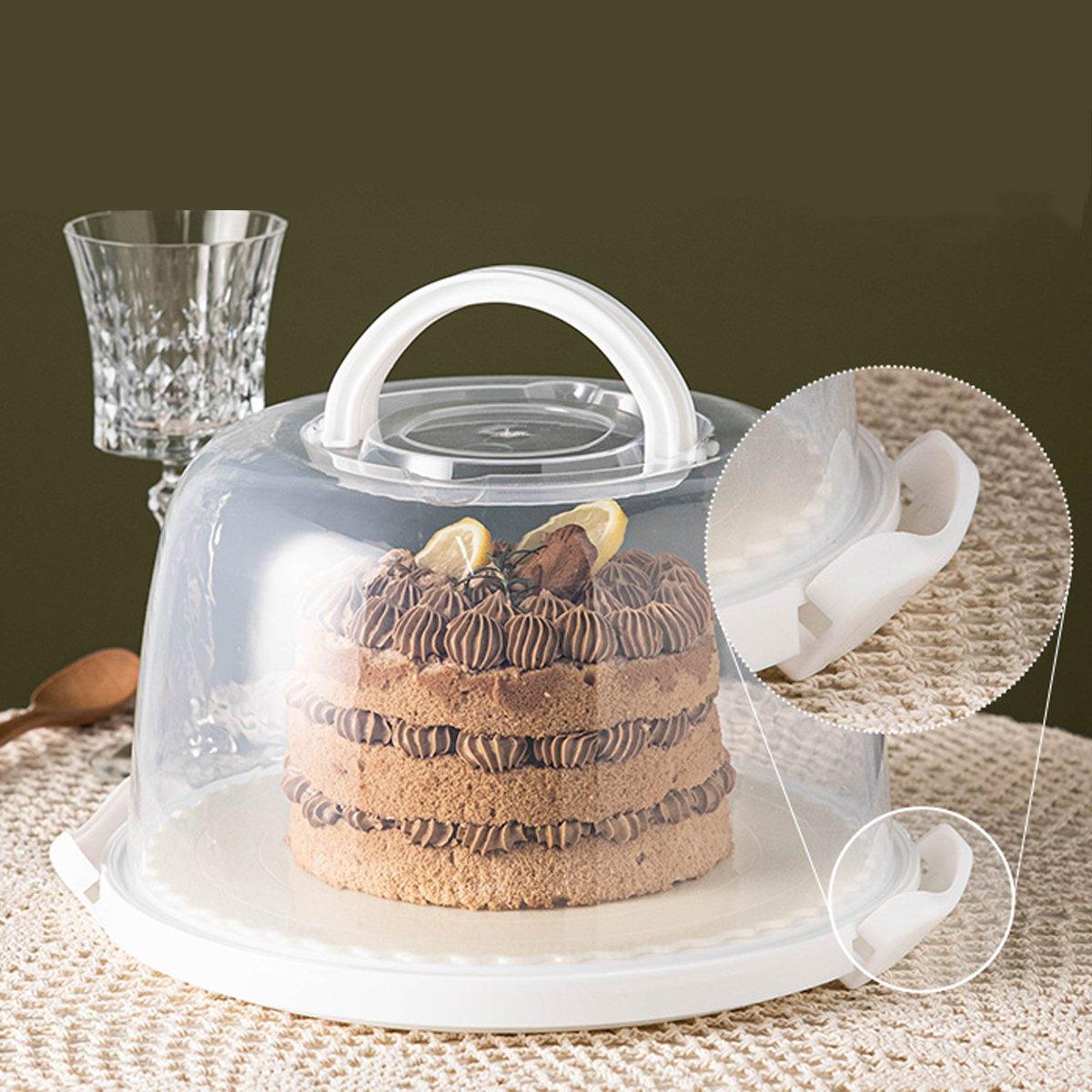 Effortlessly Transport Your Cakes with a Reusable PP Portable Cake Box