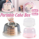 Effortlessly Transport Your Cakes with a Reusable PP Portable Cake Box