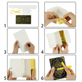 Eid Mubarak Book Shaped Gift Box 10PCS 300g White Card for Party Favors