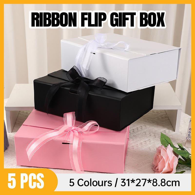 Elegant and Durable Flip Folding Gift Boxes for Special Occasions