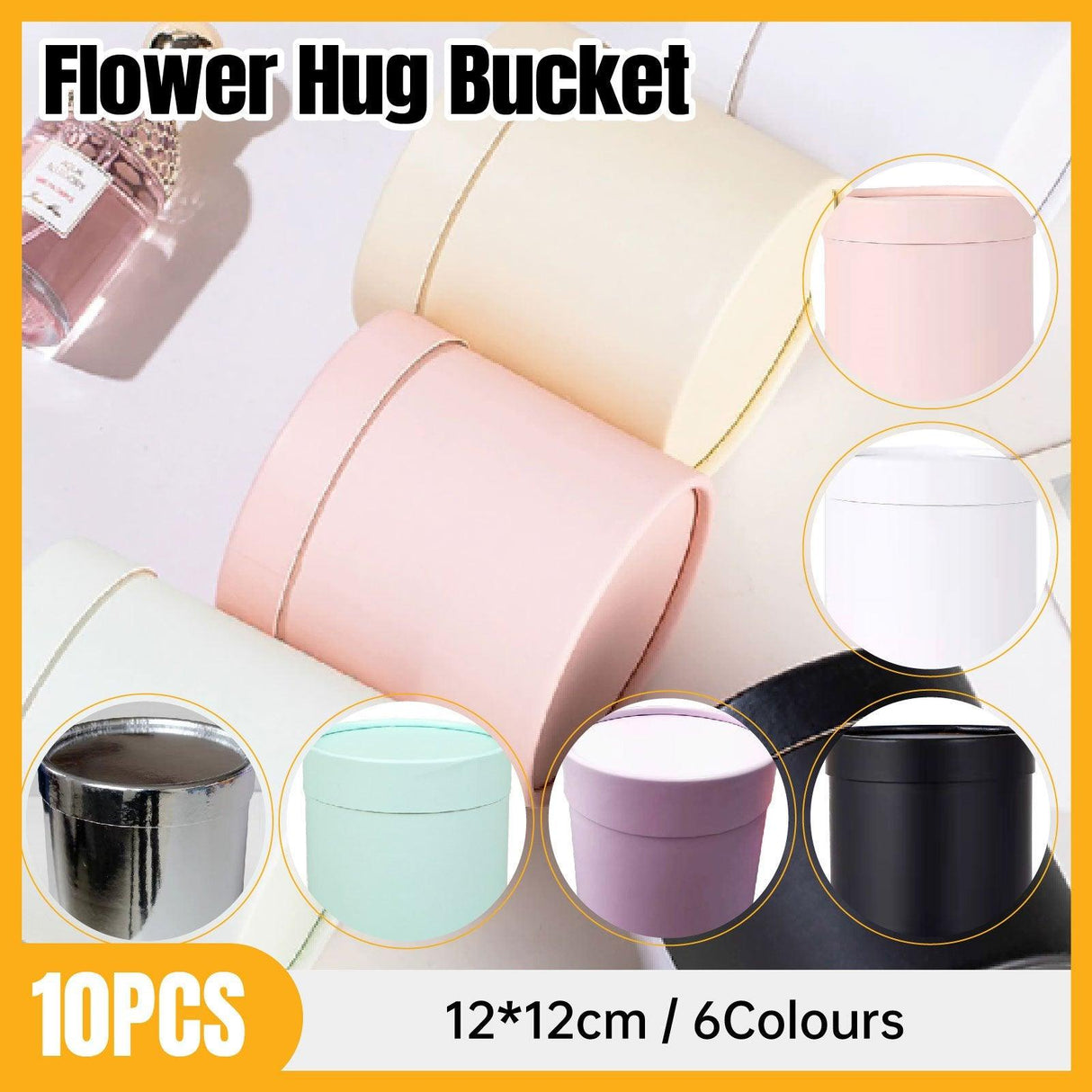 Elegant and Versatile Paper Flower Bucket for All Occasions