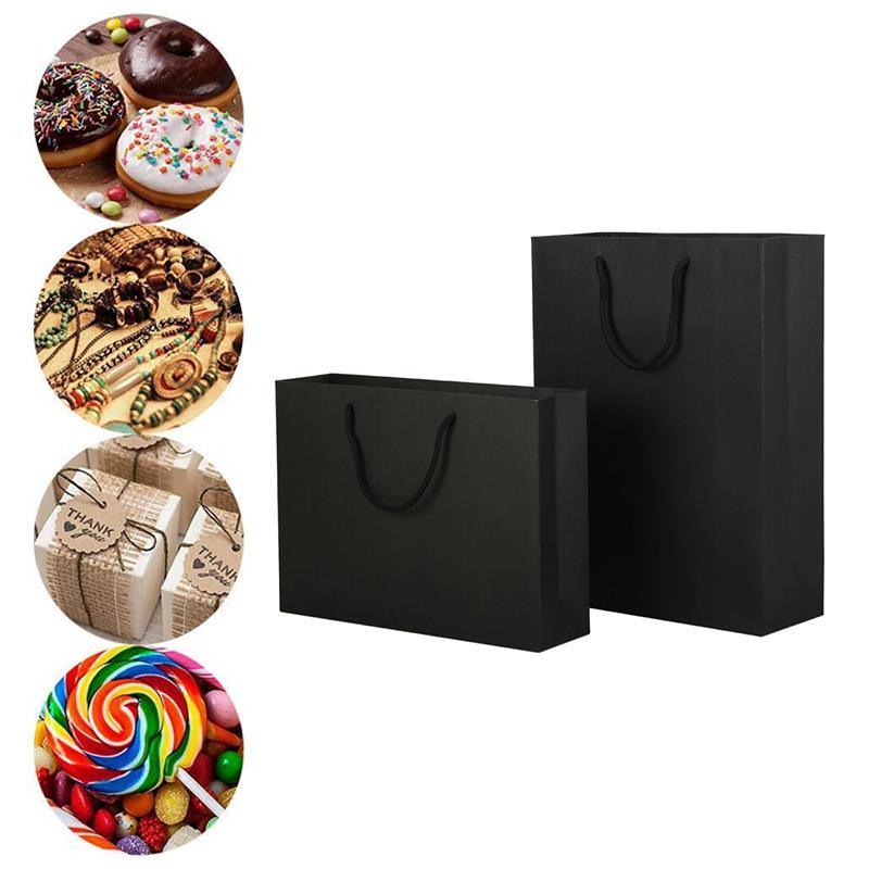 Elegant black gift bags for any occasion