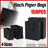 Elegant black gift bags for any occasion