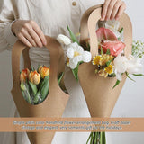 Elegant Kraft Paper Bouquet Bag for Beautiful Floral Presentations