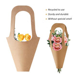 Elegant Kraft Paper Bouquet Bag for Beautiful Floral Presentations