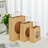 Elegant Kraft Paper Window Gift Bag for Any Occasion