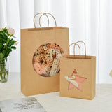 Elegant Kraft Paper Window Gift Bag for Any Occasion