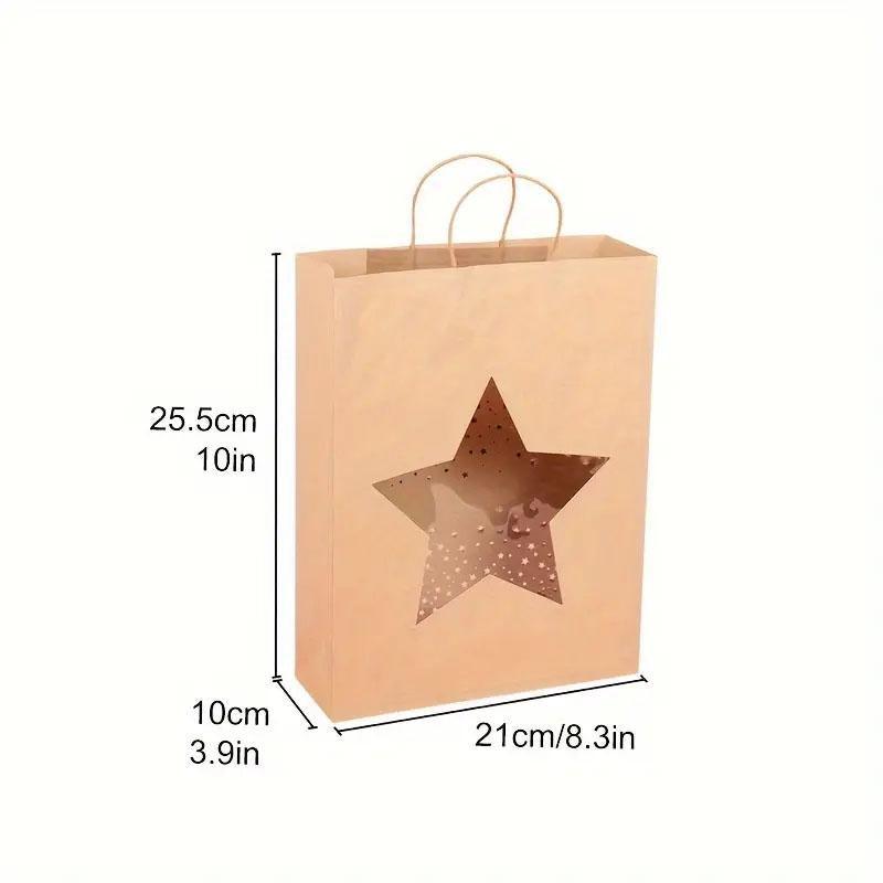 Elegant Kraft Paper Window Gift Bag for Any Occasion