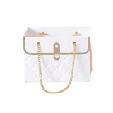 Elegant Paper Gift Bag with Metal Chain for Stylish Gifts