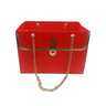 Elegant Paper Gift Bag with Metal Chain for Stylish Gifts