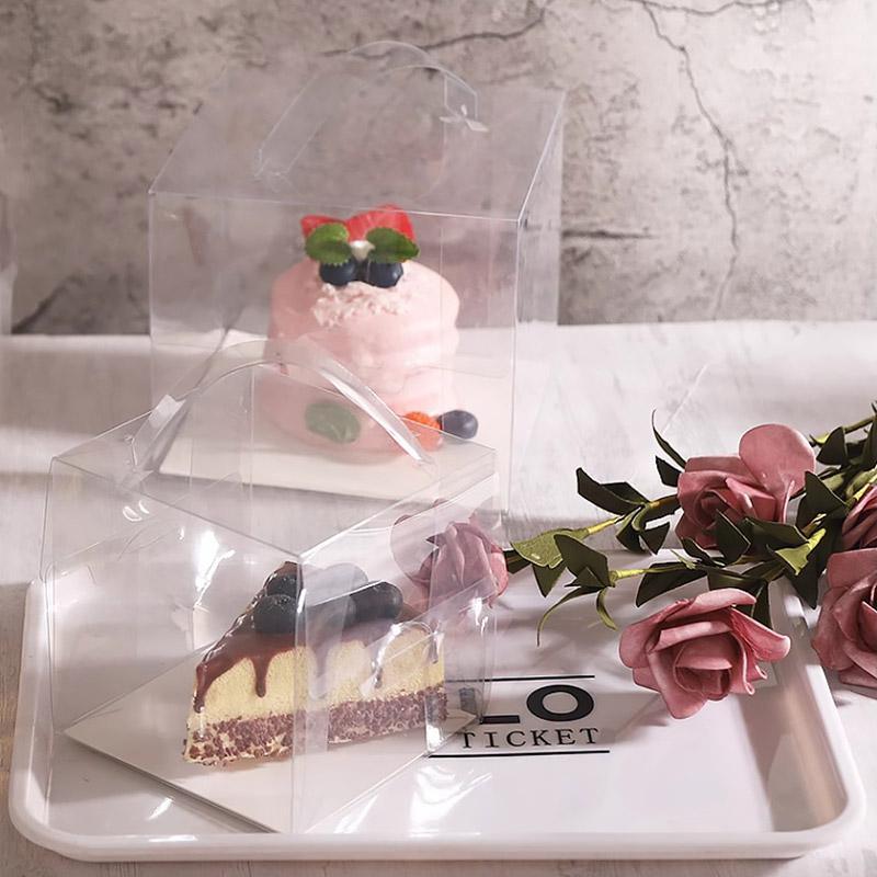 Elegant Presentation with Our Durable Clear Cake Box