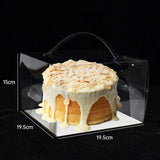 Elegant Presentation with Our Durable Clear Cake Box