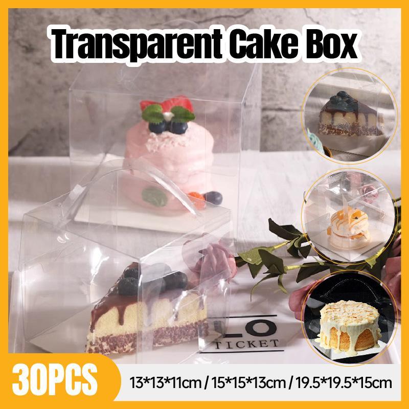 Elegant Presentation with Our Durable Clear Cake Box